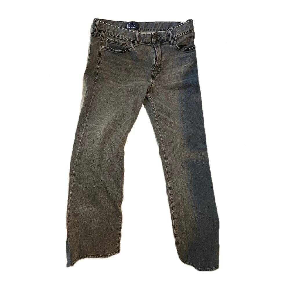 Gap Denim Black Men's Straight Jeans Mens 33x32